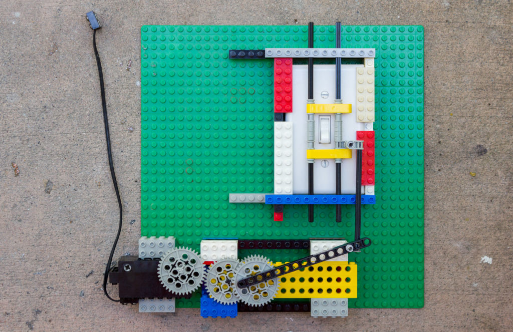 Switchbot proof-of-concept using Lego